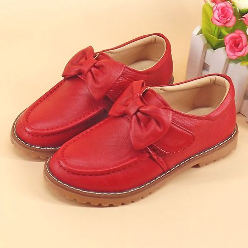 Chaussures enfants en cuir ronde pour printemps - Ref 1013447