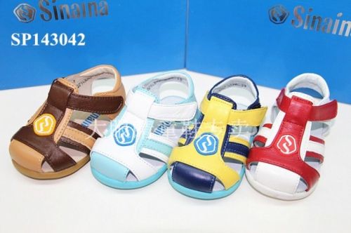 Chaussures enfants en peau de mouton ronde pour été - Ref 1013714