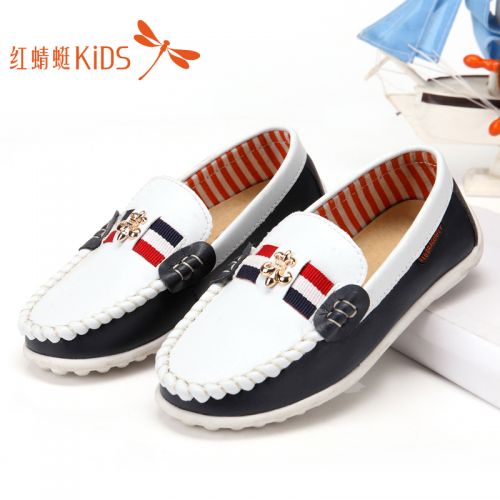 Chaussures enfants en PU REDDRAGONFLY ronde métal pour printemps - semelle caoutchouc Ref 1013829