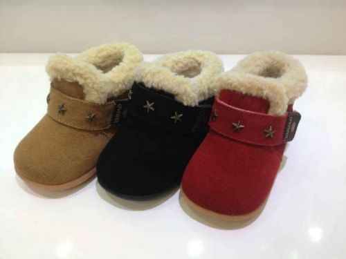Chaussures enfants en cuir pour hiver - Ref 1013910