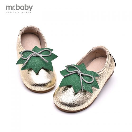 Chaussures enfants en cuir MRBABY ronde pour printemps - semelle caoutchouc antidérapant Ref 1013919