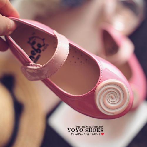 Chaussures enfants en PU ronde pour printemps - semelle caoutchouc Wear Ref 1014073