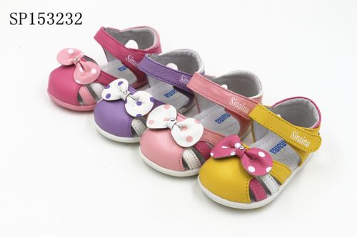 Chaussures enfants en peau de mouton ronde pour été - Ref 1014233