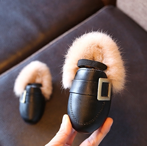 Chaussures enfants en PU ronde métal pour hiver - semelle caoutchouc Wear Ref 1014367