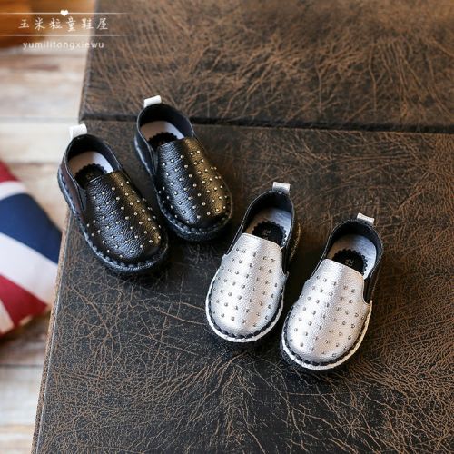 Chaussures enfants ronde rivet pour printemps - semelle TPR Ref 1014861