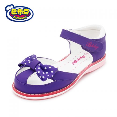 Chaussures enfants en PU BOBDOG ronde creux pour été - semelle fond composite Ref 1014985