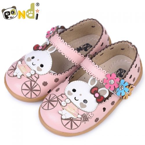 Chaussures enfants en PU ronde pour printemps - semelle caoutchouc Ref 1015160