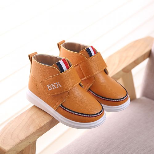 Chaussures enfants ronde pour hiver - semelle caoutchouc Ref 1015218