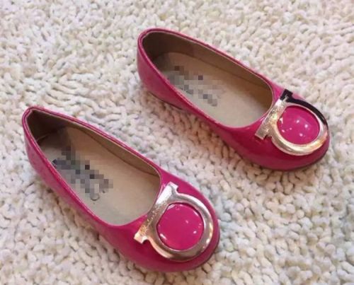 Chaussures enfants ronde métal pour Toute saison - semelle caoutchouc Ref 1015222