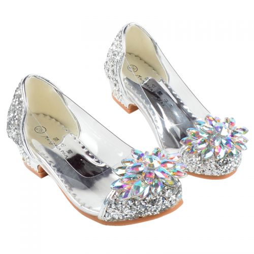Chaussures enfants en PU ronde avec perles pour Toute saison - Ref 1015261