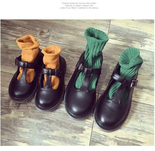 Chaussures enfants en cuir ronde pour printemps - Ref 1015391