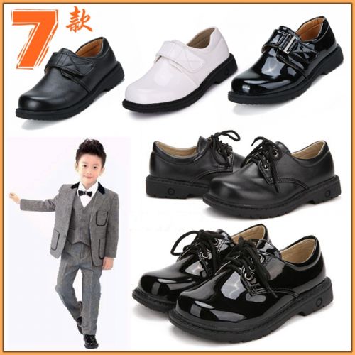 Chaussures enfants en cuir synthétique HDD.TX ronde coutures pour Toute saison - semelle caoutchouc naturel Ref 101539