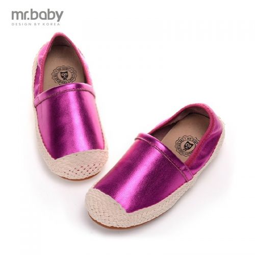 Chaussures enfants en cuir MRBABY ronde pour printemps - semelle caoutchouc Ref 1015416