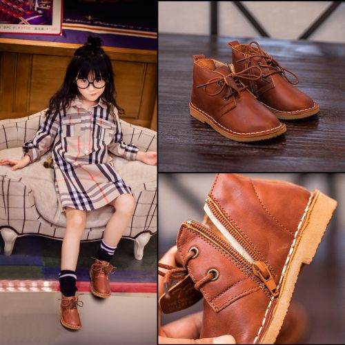 Chaussures enfants ronde pour printemps - semelle caoutchouc Wear Ref 1015425