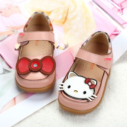Chaussures enfants en Cuir spatial TENGO ronde pour printemps - semelle caoutchouc Ref 1015711