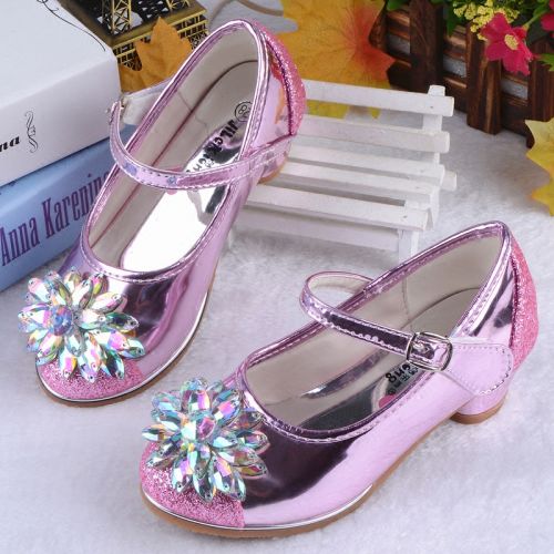 Chaussures enfants en PU ronde avec perles pour Toute saison - semelle TPR Ref 1015869