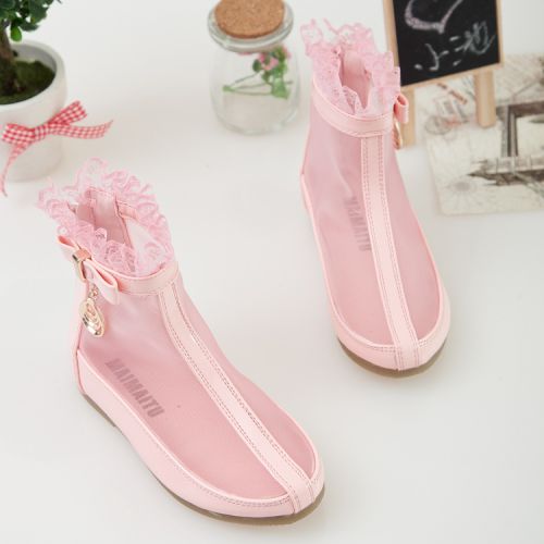 Chaussures enfants pointu pour printemps - semelle caoutchouc Ref 1016543