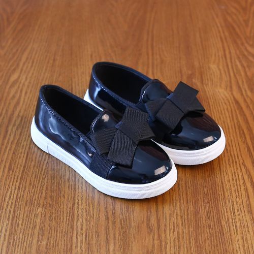 Chaussures enfants en PU ronde creux pour printemps - semelle caoutchouc antidérapant Ref 1018575