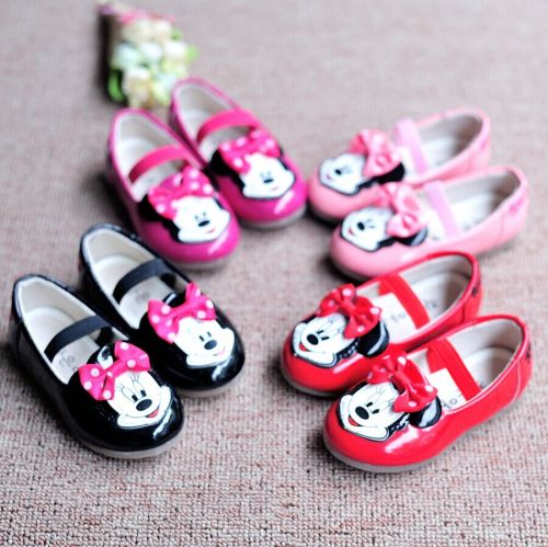 Chaussures enfants en PU ronde pour printemps - Ref 1018625