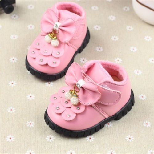 Chaussures enfants en cuir synthétique pour printemps - semelle plastique Ref 1019529