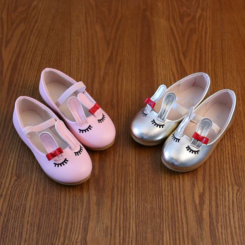 Chaussures enfants en similicuir ronde pour printemps - semelle caoutchouc Ref 1019668