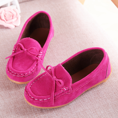 Chaussures enfants en similicuir ronde pour printemps - Ref 1019745