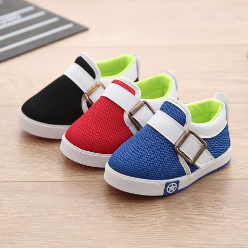 Chaussures enfants ronde pour printemps - semelle caoutchouc Ref 1019820