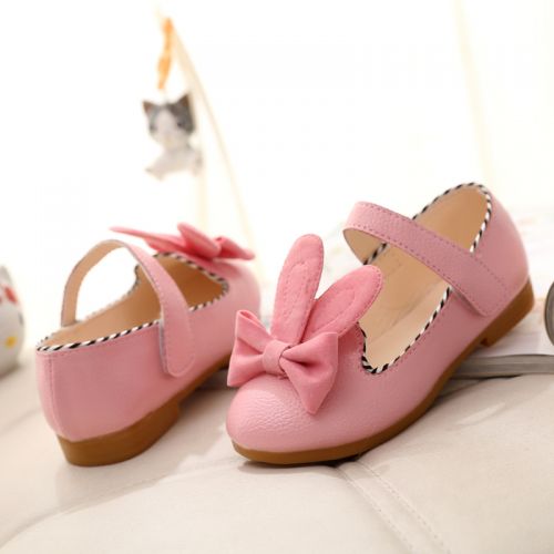 Chaussures enfants en similicuir tête carrée pour printemps - semelle caoutchouc naturel Ref 1020309