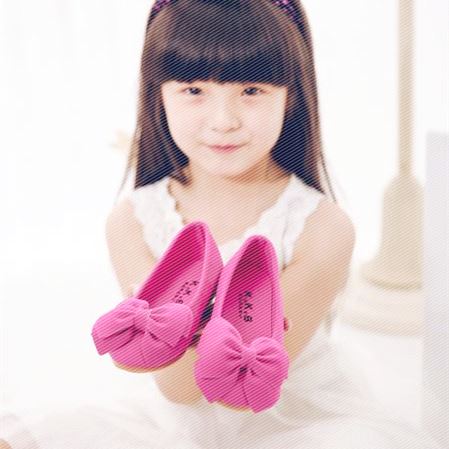 Chaussures enfants en ronde pour printemps - semelle caoutchouc antidérapant Ref 1020475