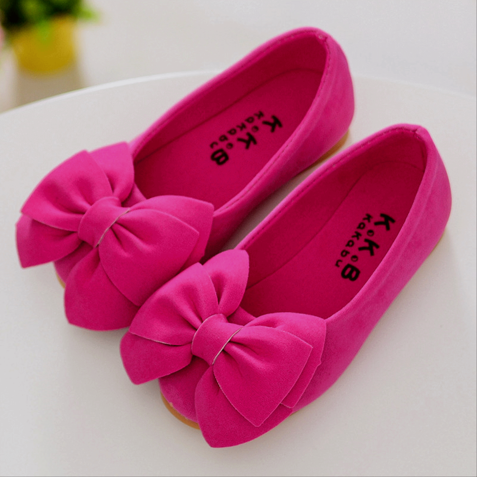 Chaussures enfants en ronde pour printemps - semelle caoutchouc antidérapant Ref 1020786