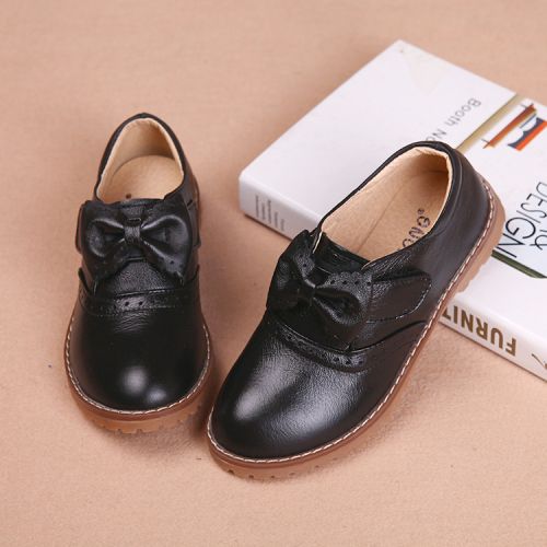Chaussures enfants en cuir ronde pour printemps - Ref 1021096