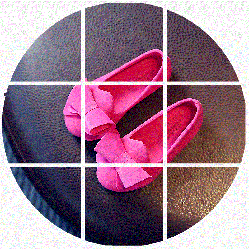 Chaussures enfants en ronde pour printemps - semelle caoutchouc Ref 1021176