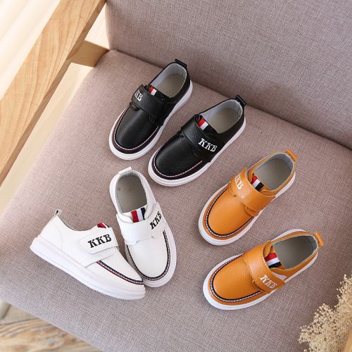 Chaussures enfants en PU ronde pour printemps - semelle caoutchouc Ref 1021242