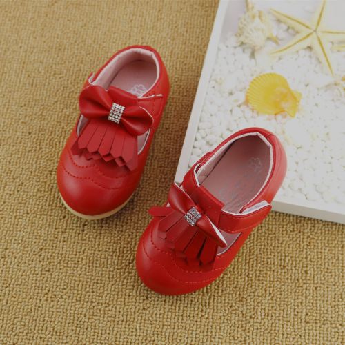 Chaussures enfants en PU ronde pour printemps - Ref 1021264