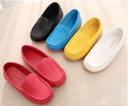 Chaussures enfants en PU ronde pour printemps - Ref 1021331