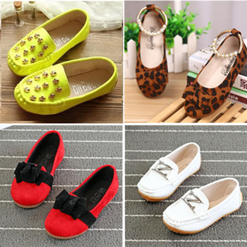 Chaussures enfants en ronde pour printemps - semelle caoutchouc Ref 1021336