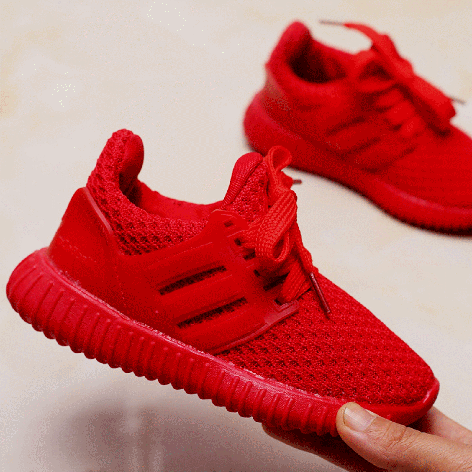 Chaussures enfants ronde coutures cuir pour printemps - semelle caoutchouc Ref 1021462