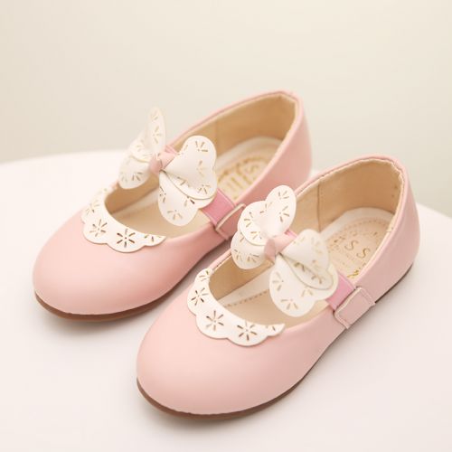 Chaussures enfants en PU ronde pour printemps - semelle caoutchouc Ref 1021855