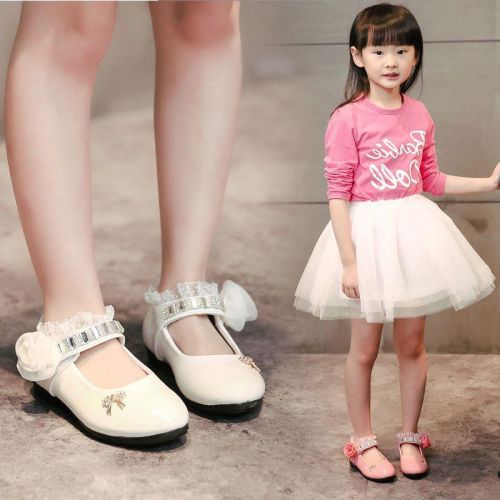 Chaussures enfants en ronde brodé pour Toute saison - Ref 1021863