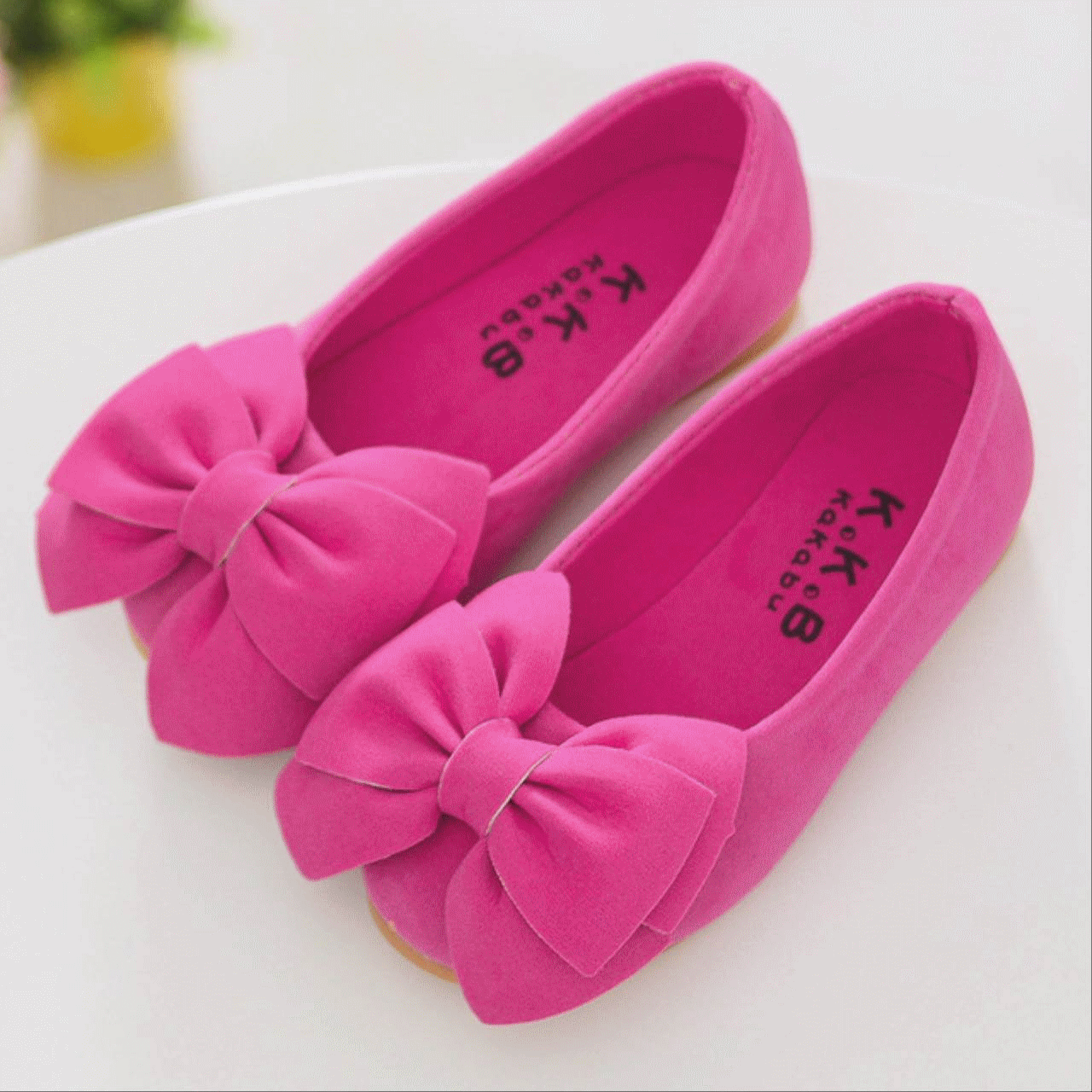 Chaussures enfants en ronde pour printemps - semelle caoutchouc antidérapant Ref 1022238