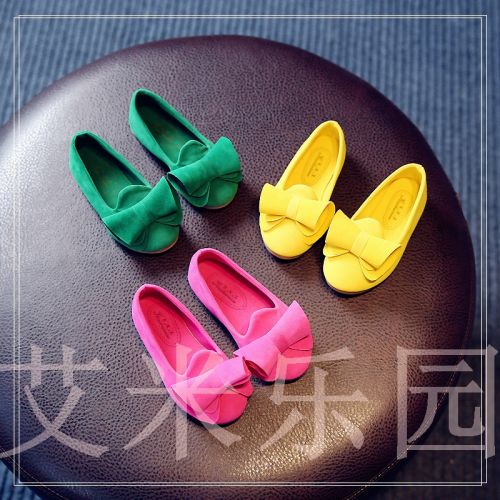 Chaussures enfants en ronde pour printemps - semelle caoutchouc Ref 1022483