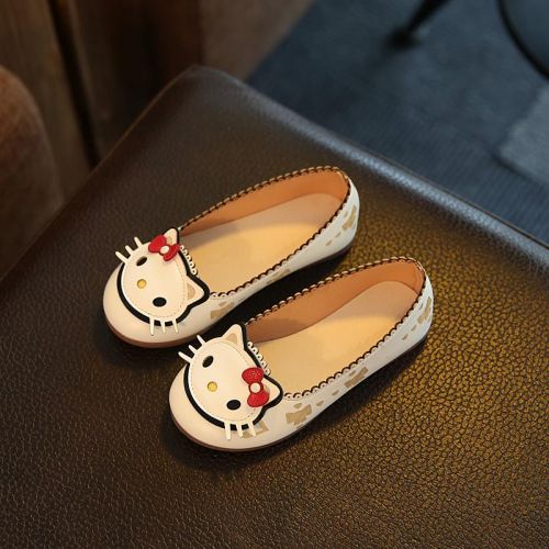 Chaussures enfants en PU ronde pour printemps - semelle caoutchouc Ref 1022648