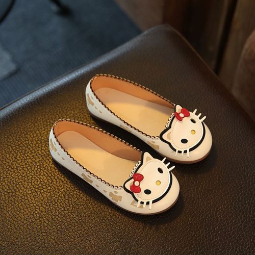Chaussures enfants en PU ronde pour printemps - semelle caoutchouc Ref 1022685