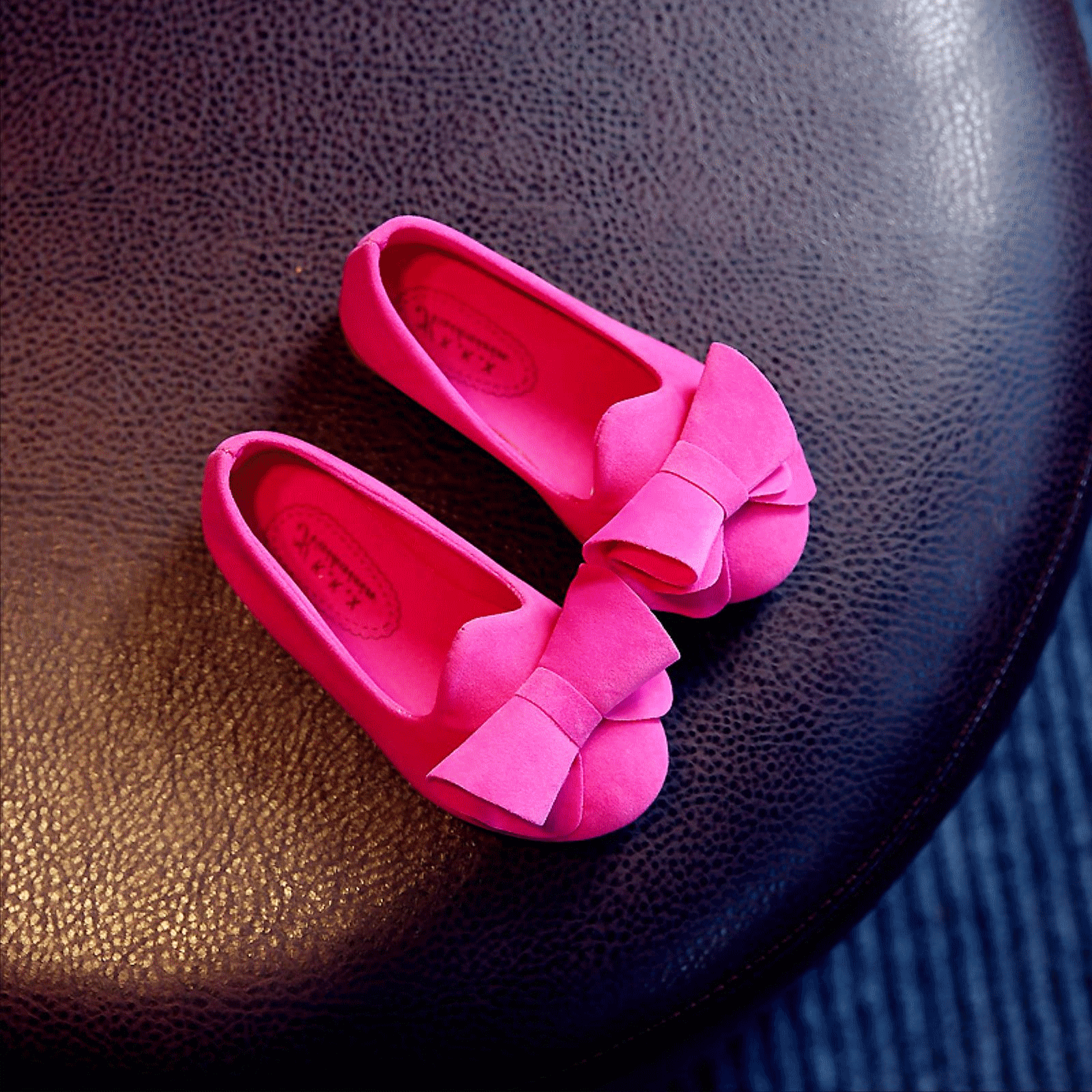 Chaussures enfants en ronde pour printemps - semelle caoutchouc Ref 1023186