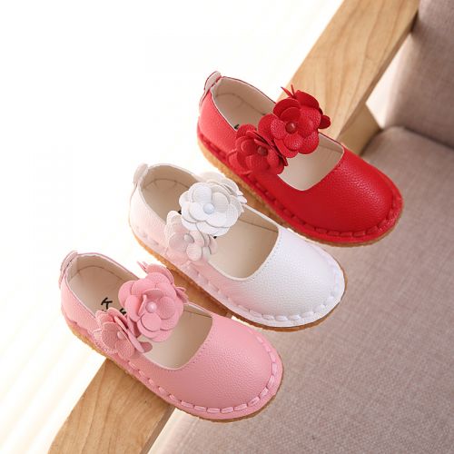 Chaussures enfants en PU ronde pour printemps - Ref 1023399