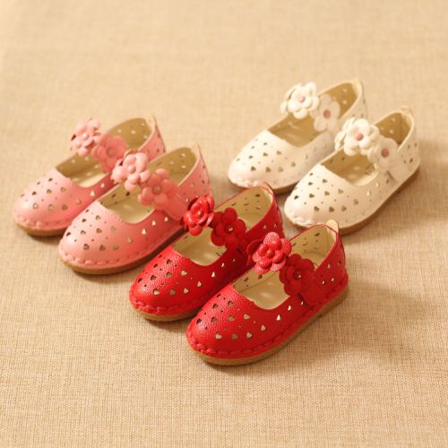 Chaussures enfants en PU ronde pour printemps - Ref 1023428