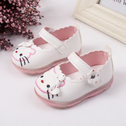 Chaussures enfants en PU ronde pour printemps - Ref 1023582