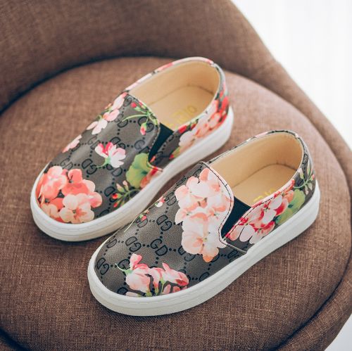 Chaussures enfants en similicuir ronde pour printemps - semelle caoutchouc Ref 1023588