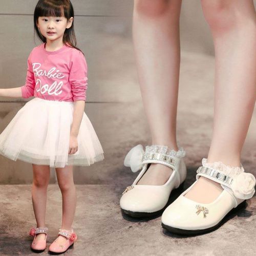 Chaussures enfants en ronde brodé pour Toute saison - Ref 1023680