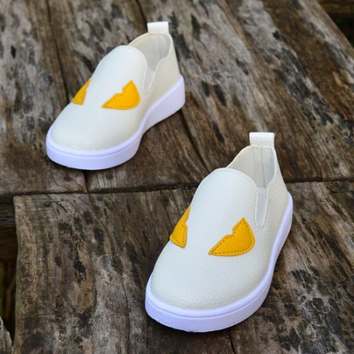 Chaussures enfants en PU ronde coutures cuir pour printemps - semelle Ref 1023757